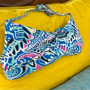 Aerie by American Eagle Bikini Swimsuit Swim‎ Criss Cross Top Bright